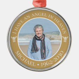 Angel in Heaven Memorial Metalen Ornament