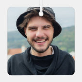 Angel in Heaven Son Memorial Metalen Ornament (Achterkant)