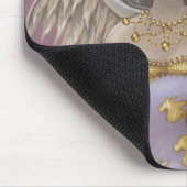 "Angel in Lila" Mousepad Muismat (Hoek)