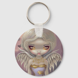 "Angel in Lila" Sleutelhanger
