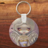 "Angel in Lila" Sleutelhanger (Voorkant)