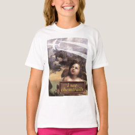 Angel in Madonna van Foligno ziet hemd met chemtra T-shirt