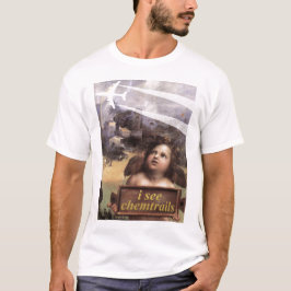 Angel in Madonna van Foligno ziet hemd met chemtra T-shirt