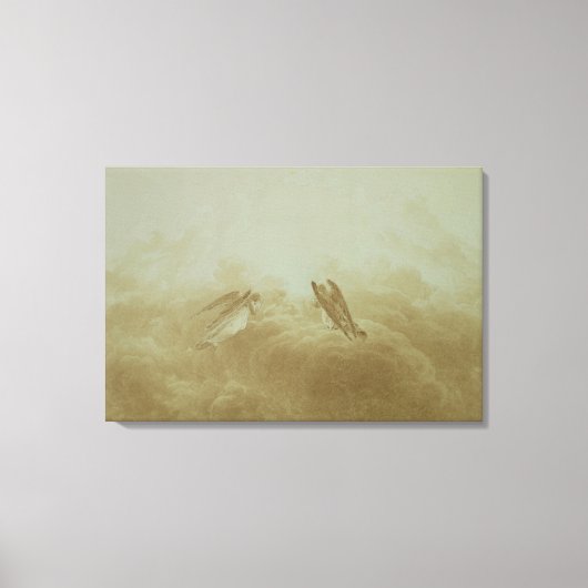 Angel in Prayer, c.1826-34 Canvas Afdruk (Voorkant)