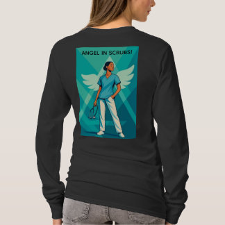 Angel in Scrubs/CNA-Nurse Women's T-Shire T-shirt