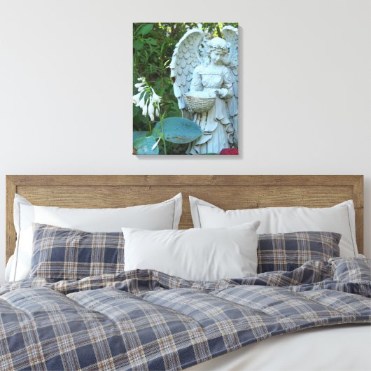 Angel in Springtime - Martha's wijntuin Canvas Afdruk (Insitu (Slaapkamer))