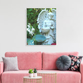 Angel in Springtime - Martha's wijntuin Canvas Afdruk (Insitu (Woonkamer))