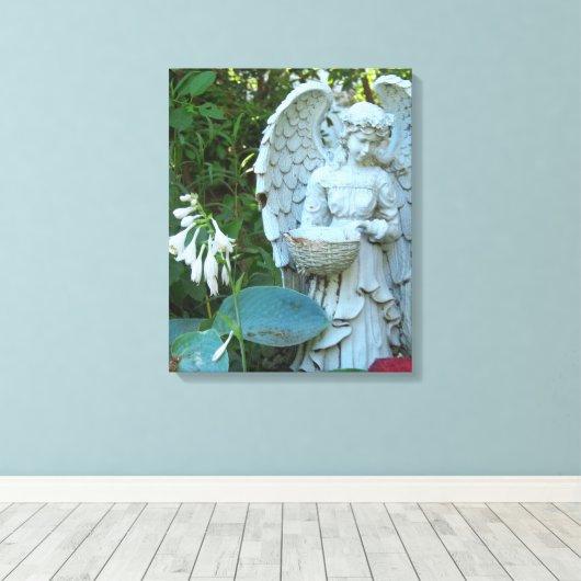 Angel in Springtime - Martha's wijntuin Canvas Afdruk (Insitu (Houten vloer))