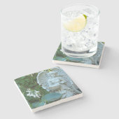 Angel in Springtime - Martha's wijntuin Stenen Onderzetter (Zijkant)