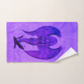 Angel in Tattoo Style Bad Handdoek (Handdoek)