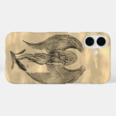 Angel in Tattoo Style Case-Mate iPhone Case (Achterkant (horizontaal))