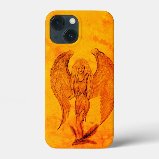 Angel in Tattoo Style Case-Mate iPhone Case (Achterkant)