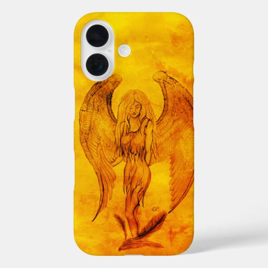Angel in Tattoo Style Case-Mate iPhone Case (Achterkant)