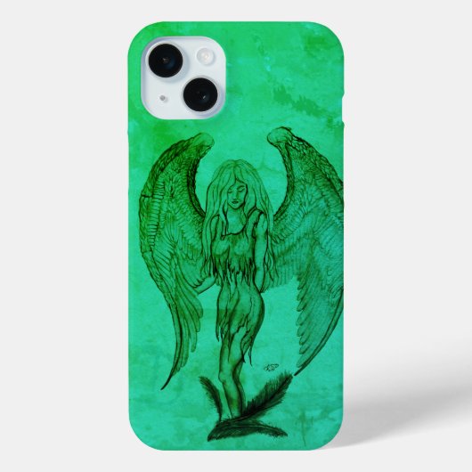 Angel in Tattoo Style Case-Mate iPhone Case (Achterkant)