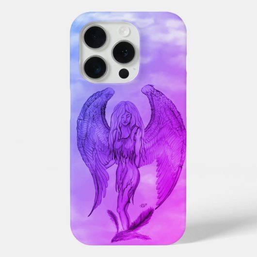 Angel in Tattoo Style Case-Mate iPhone Case (Achterkant)