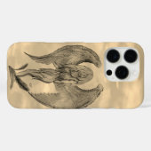 Angel in Tattoo Style Case-Mate iPhone Case (Achterkant (horizontaal))