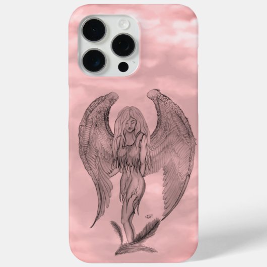 Angel in Tattoo Style Case-Mate iPhone Case (Achterkant)