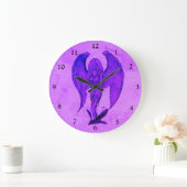 Angel in Tattoo Style Grote Klok (Huis)