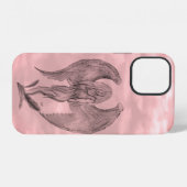 Angel in Tattoo Style iPhone Hoesje (Achterkant horizontaal)
