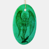 Angel in Tattoo Style Keramisch Ornament (Rechts)