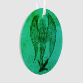 Angel in Tattoo Style Ornament (voorkant)