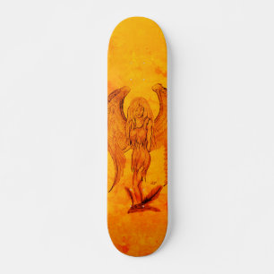 Angel in Tattoo Style Persoonlijk Skateboard