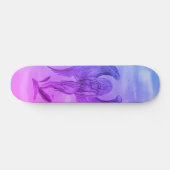 Angel in Tattoo Style Persoonlijk Skateboard (Horizontaal)
