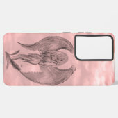 Angel in Tattoo Style Samsung Galaxy Hoesje (Achterkant horizontaal)