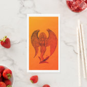 Angel in Tattoo Style Servet (Insitu)