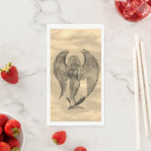 Angel in Tattoo Style Servet (Insitu)