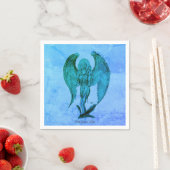 Angel in Tattoo Style Servet (Insitu)