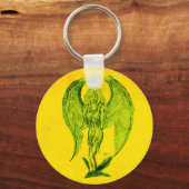 Angel in Tattoo Style Sleutelhanger (Voorkant)