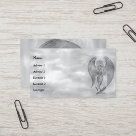 Angel in Tattoo Style Visitekaartje