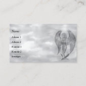 Angel in Tattoo Style Visitekaartje (Voorkant)