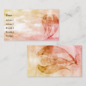 Angel in Tattoo Style Visitekaartje (Voorkant / Achterkant)