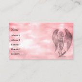Angel in Tattoo Style Visitekaartje (Voorkant)