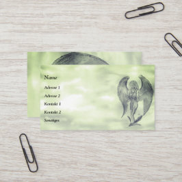 Angel in Tattoo Style Visitekaartje