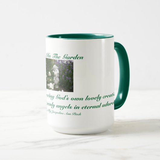 Angel in the Garden Ringer Mok (Voorkant rechts)