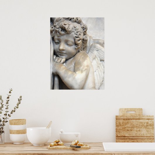 Angel in Venetië Poster (Keuken)