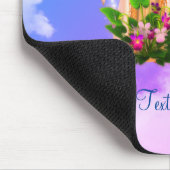 Angel in wolken, gepersonaliseerd muismat (Hoek)