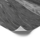 Angel in zwart-wit poster (Hoek)