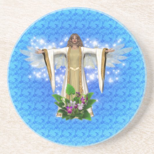 Angel Inspirerend Drink Onderzetter (Voorkant)