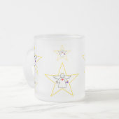 Angel inspirerend, spirituele mok uit de vrieskist (Voorkant links)