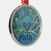 Angel Inspirerend Word Faith Ornament (Rechts)