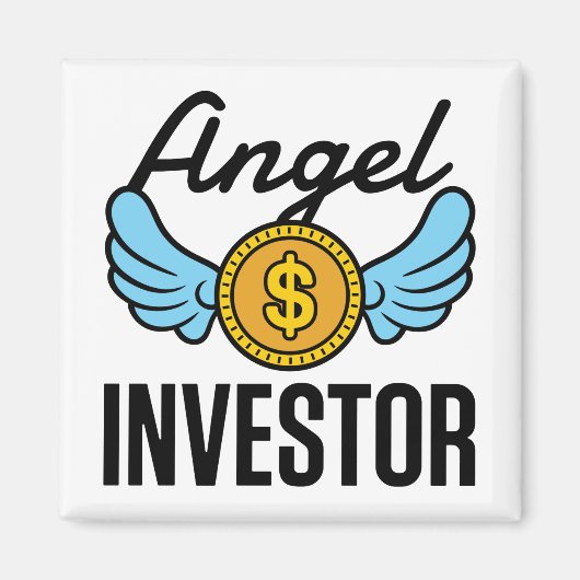 Angel Investor Investing Start Business Magneet (Voorkant)
