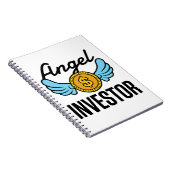 Angel Investor Investing Start Business Notitieboek (Rechterzijde)