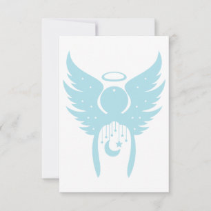 Angel Invitations Kaart