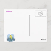 Angel Iris Briefkaart (Achterkant)