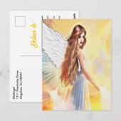 Angel Joy Wijsheid Creativiteit Aartsengel Jophiel Briefkaart (Voorkant / Achterkant)