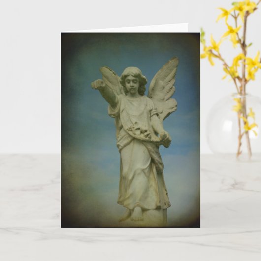 Angel Kaart (Gele Bloem)